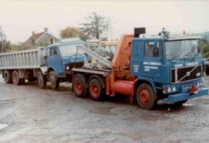 1979 Volvo F12 100 tonner F12 Volvo 6x4 lorry wrecker